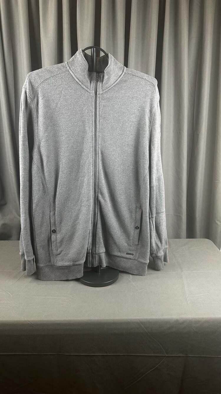 Calvin Klein Full Zip Jacket Gray